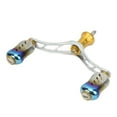 thumbnail image 4 of Double Reel Handle, DIY Fishing Reel Balancer Set Spiral Dual Interface  For Maintainence Yellow, 4 of 8