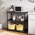 thumbnail image 3 of 3-Tier Garage Shelving Unit, Adjustable Steel Utility Storage Rack with Metal Shelves, 770 Lbs/Shelf Capacity, for Garage, Warehouse, Pantry & Basement, 36" W x 16" D x 36" H, Heavy Duty, Black, 3 of 6