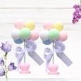 thumbnail image 3 of CIMAXIC Party 2pcs Creative Clay Balloons Car Ornament Adorable Auto Interior Decoration Party Home Desktop Layout,4.65"X2.17"X2.17", 3 of 4