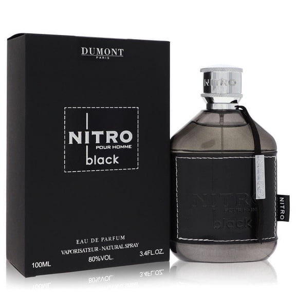 Eau De Parfum Spray 3.4 ozDumont Nitro Black by Dumont Paris