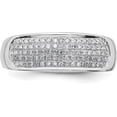 thumbnail image 4 of 14K White Gold Lab Grown Diamond Ladies Band - Ring Size 7.0, 4 of 7