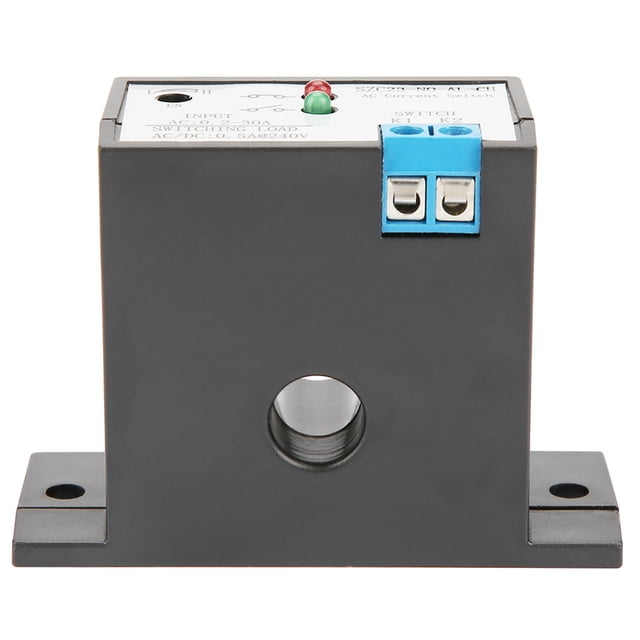 Adjustable Current Sensing Switch Normally Open Current Sensing Relay Self Powered for AC Current Measurement and Monitoring