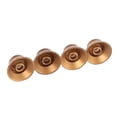 thumbnail image 2 of EeaseCA 4 Pcs Boutons Ronds de Guitare Boutons de Contrôle du Volume et de la Tonalité Boutons Rotatifs Style Épiphone Pièces de Guitare Électrique Remplacement GD28 (Doré), 2 of 7