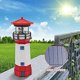 thumbnail image 4 of 2024, faro solar para jardín, iluminación LED solar, lámpara decorativa giratoria para paisaje, 4 of 4