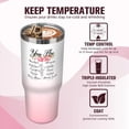 thumbnail image 4 of Christian Gifts For Women - Motivational Religious Catholic Birthday Mothers Day Christmas Gifts for Her Inspirational 30 oz Insulated Stainless Steel Tumbler with Handle Cup Mug, 4 of 6