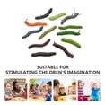 thumbnail image 4 of 22Pcs Simulation Caterpillars Trick Kit Scary Caterpillars PVC Trick Toys, 4 of 8