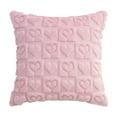 thumbnail image 2 of Funda de almohada de felpa, decoración navideña, funda de almohada de San Valentín, funda de almohada con pelusa en forma de corazón, funda de cojín para sofá de sala de estar, funda de almohada, deco, 2 of 6