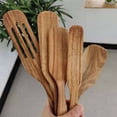 thumbnail image 2 of Ame Kitchen Alien Wooden Long Shank Spatula Matter Mixture Shovel Wood Sauce Shovel Stirring Shovel Dinnerware, 2 of 8