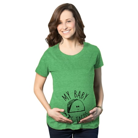 Maternity My Baby Loves Tacos Funny T shirt Cute Announcement Pregnancy Bump Tee Maternity My Baby Loves Tacos Funny T shirt Cute Announcement Pregnancy Bump Tee