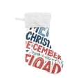 thumbnail image 5 of Merry Christmas Large Size Christmas Stockings Xmas Stocking Holiday Party Decorations, 5 of 8