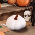 thumbnail image 4 of Hwkond Decorative Pillows, Inserts & Covers Pumpkin Pillow Halloween Toy Cushion Knitted Wool Style Pumpkin Living Room Sofa Cushion,White, 4 of 5