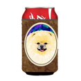 thumbnail image 1 of Pomeranian Can or bottle sleeve Hugger, 1 of 1