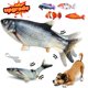 thumbnail image 2 of Juguetes electrónicos interactivos para perros, cepillo de dientes para masticar, entrenamiento divertido, juego de peces para cachorros, Trixie, 2 of 4