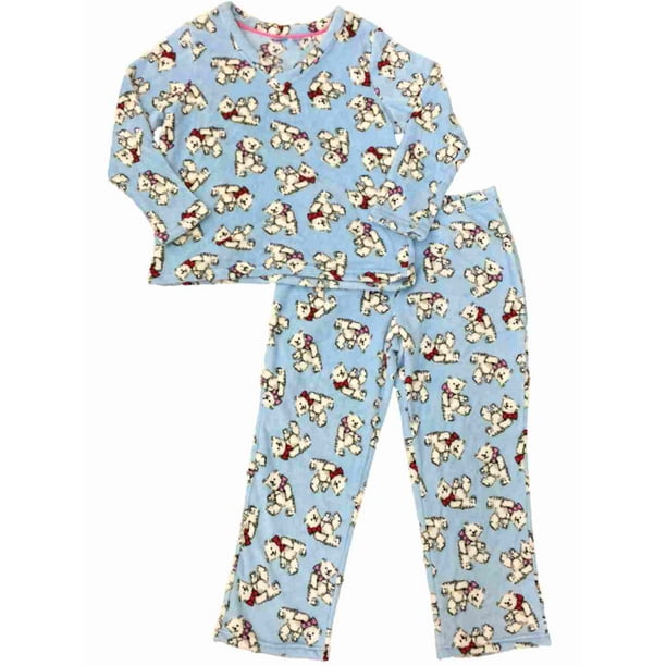 teddy bear fleece pjs