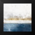 thumbnail image 2 of PI Studio 15x15 Black Modern Framed Museum Art Print Titled - Golden Horizon II, 2 of 5