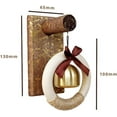 thumbnail image 3 of Hangable Door Bell | Bow Design Brass Door Open Chime | Loud Door Bell, Entry Alert Chime, Indoor Ornament for Home Workplace Store Rest, 3 of 5