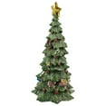thumbnail image 3 of Northlight Glittered Christmas Tree with Presents, Berries and Bows Decoration - 10", 3 of 4