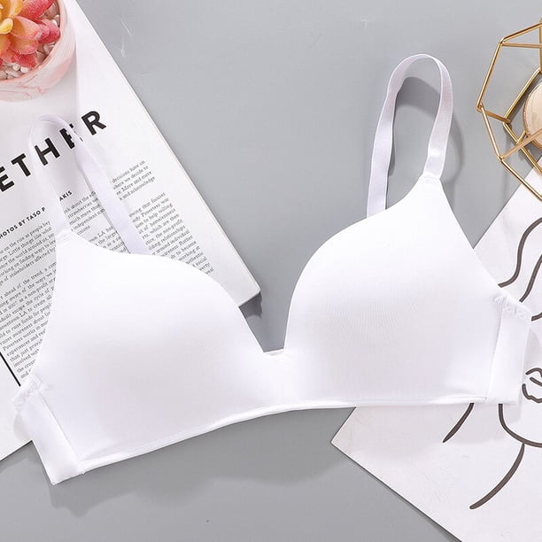Sujetador push-up sin costuras para mujer, lencería sexy, ropa interior de tres cuartos (3/4 de taza) 1 artículo 2 artículos Tan Jianjun unisex