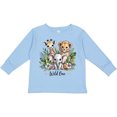 thumbnail image 3 of Inktastic Wild One Jungle Animals Baby Safari Boys or Girls Long Sleeve Toddler T-Shirt, 3 of 5