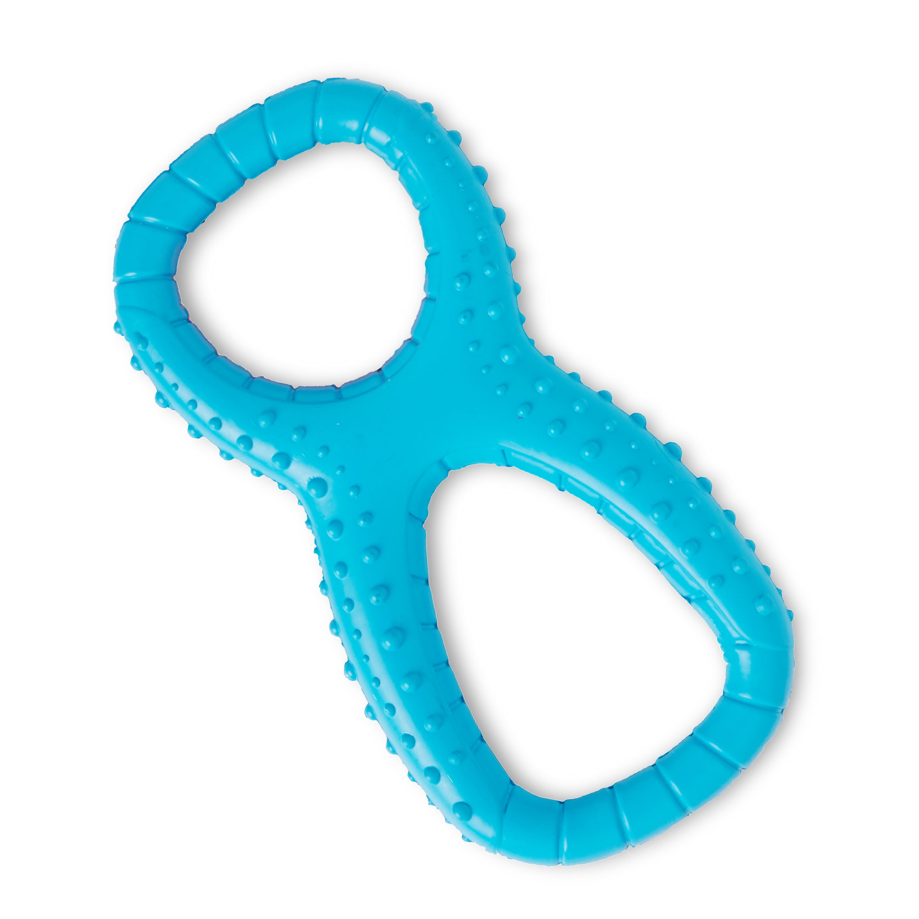 Vibrant Life Tough Buddy 8 Ring Dog Toy Color May vary Chew
