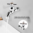 thumbnail image 4 of Noref Robinet de Machine à Laver en ABS pour Lavabo/évier avec Bec Unique et Poignée, Robinet d'Évier, Robinet d'Eau, 4 of 8