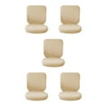 thumbnail image 3 of Guardoinrt Soft and Breathable Swivel Chair Cover Seating Experience Beige Backrest + Cushion Cover 5Set, 3 of 6