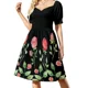 thumbnail image 3 of Vestido sin mangas de calabaza iluminada por la luna, ropa de mujer, vestido de tendencia, vestidos de mujer elegantes de verano, vestidos de mujer en oferta, vestidos de mujer, vestido, 3 of 7