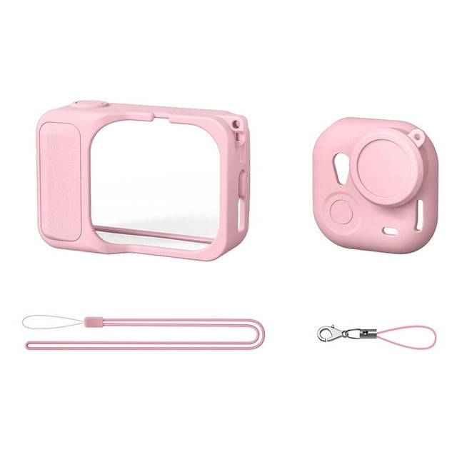Daily Mix Store Full Protection Silicone Protective Case Insta360 Go , Portable Travel Protective Cover Insta360 Go Action Camera Accessories, Shockproof&Anti-Fall