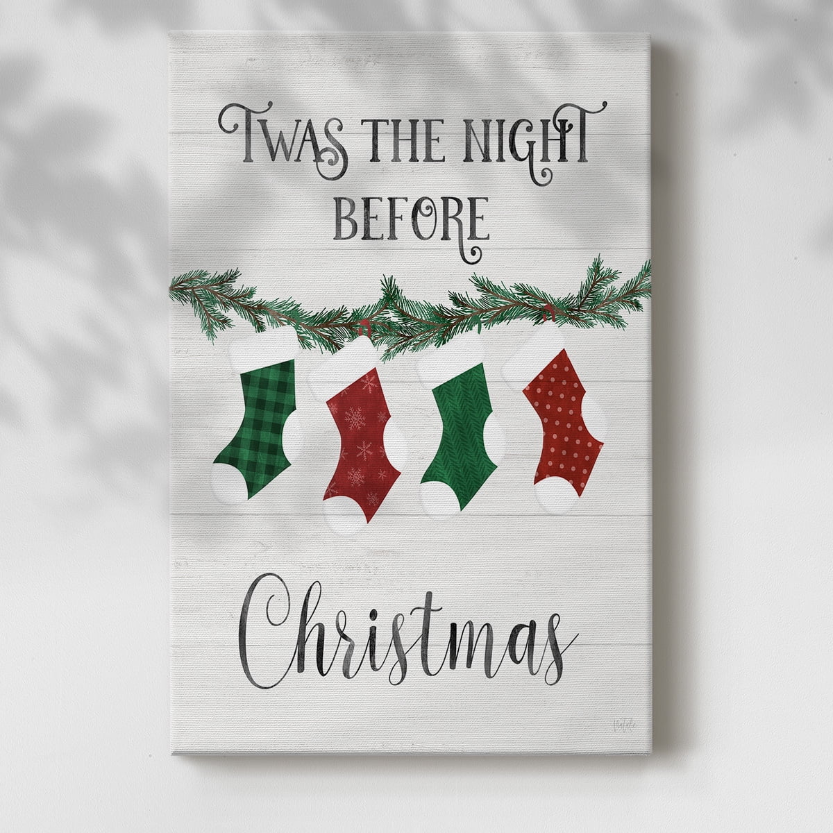 Night Before Christmas- Gallery Wrapped Canvas