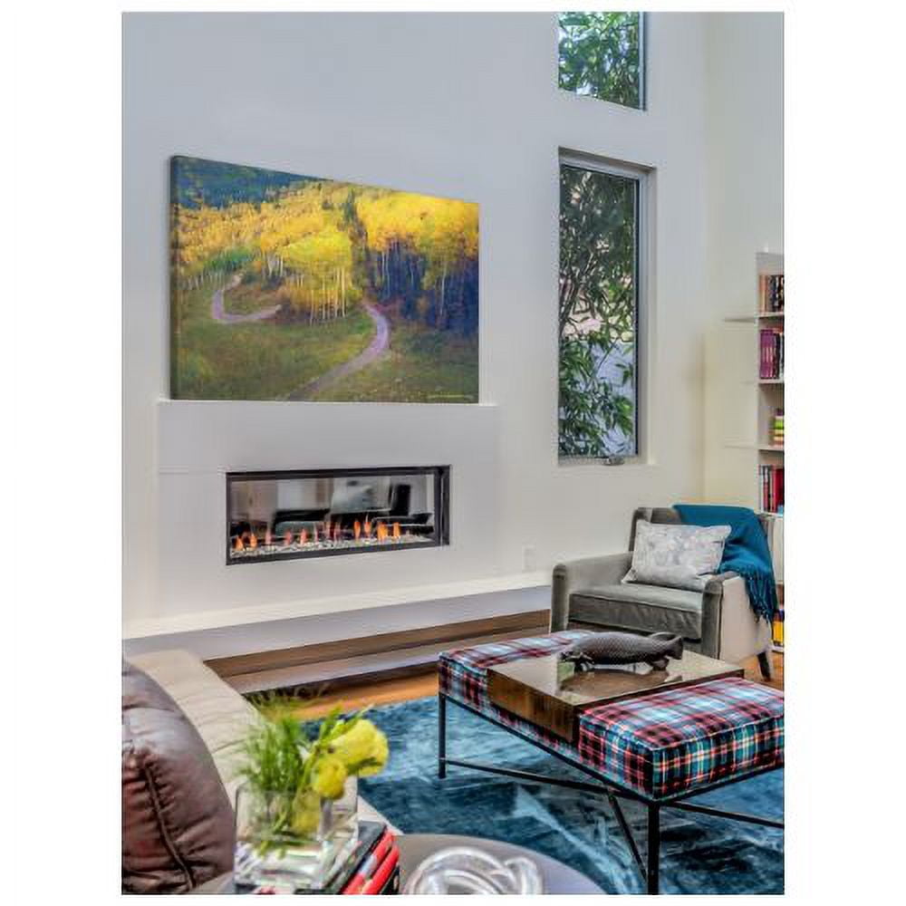 "Old Pass Road" Painting Print on Wrapped Canvas
