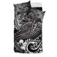 thumbnail image 2 of Juego de cama Samoa Americana - Tiburón Blanco Tatuaje Polinesio, 2 of 6