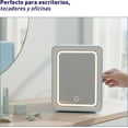 thumbnail image 4 of Mini Refrigerador Bluelander con Espejo LED, Capacidad de 4L, Estante Extraíble, Azul, 4 of 5