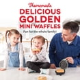 thumbnail image 2 of DASH Mini Maker for Individual Waffles, Hash Browns, Keto Chaffles with Easy to Clean, Non-Stick Surfaces, 4 Inch, Orange Leopard, 2 of 4