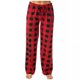 thumbnail image 4 of Pantalones de pijama a cuadros para mujer, 100 % algodón jersey, 4 of 4