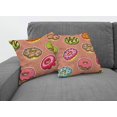 thumbnail image 4 of Chochili Donut Home Decor Graphic Pillow Cases Cushion Cover 18X18 Multicolor, 4 of 7