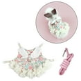 thumbnail image 7 of Pet it Vest Harness Leash Set Bunny Clothes Dress Costume Small Animal, 7 of 7