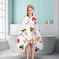 thumbnail image 6 of Ballet Princess Girls Pattern Hooded Bath Towel，50"x30" for Ages 3 To 12 Kids, Quick Dry Lightweight Soft Microfiber Hood Beach Towel Cover Up for Kids, 6 of 7