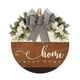 thumbnail image 1 of Señal de bienvenida de la puerta delantera Sweet Home Sign de 30 cm Decoración de la pared de la placa Bienvenida de la placa para fiestas patio, 1 of 9