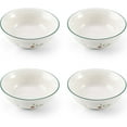 thumbnail image 3 of Pfaltzgraff Winterberry 5.8 in Soup Cereal Bowl Set of 4, White with Green and Red Accents, 3 of 6