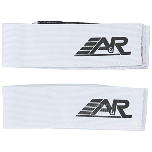 A&R Sports JUNIOR or SENIOR Hockey Shin Guard Straps, Adjustable, Secure Fit