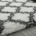 thumbnail image 5 of Prettyui Fluffy Bedroom Rugs Polyester Blend Shaggy Geometric Design Area Rug For Girls Baby Room Kids Living Room Home Decor Floor Carpet, 5 of 6