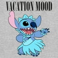 thumbnail image 2 of Women's Lilo & Stitch Vacation Mood Graphic Tee Athletic Heather X Large, 2 of 4
