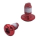 thumbnail image 1 of Tornillo De Disco De Bicicleta 12 tornillos de rotor de freno de disco de bicicleta, tornillos de disco de bicicleta de montaña de acero (rojo) Likrtyny  Accesorios para bicicletas, 1 of 6