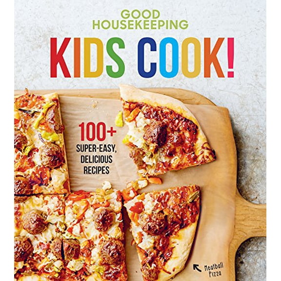 Pre-Owned Good Housekeeping Kids Cook!: 100+ Super-Easy, Delicious Recipes - A Kids Cookbook, by Good Housekeeping, (Hardcover), English