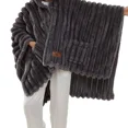 thumbnail image 1 of Frye Plush Faux Fur Wearable Throw – Ultra Soft, Warm, Cozy Wearable Blanket for Adults, Premium Winter Comfort, 1 of 7