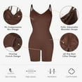 thumbnail image 5 of Vaslanda Women's Backless Shapewear Bodysuit Tummy control Shorts Seamless Body Shaper Sleeveless Jumpsuits Tops, 5 of 8