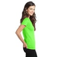 thumbnail image 3 of District Juniors The Concert Tee V Neck-S (Neon Green), 3 of 6