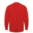 thumbnail image 2 of Front Row Long Sleeve Classic Rugby Polo Shirt, 2 of 3