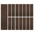 thumbnail image 4 of DOLITY 15 Pieces Non Skid Rug Stair Mats Stairs Step Treads Indoor Stair Runners Coffee, 4 of 9