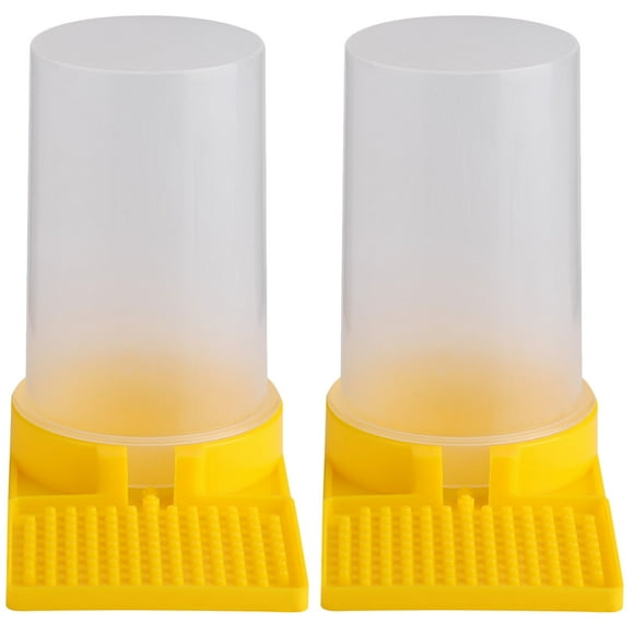 Alimentadores de agua para abejas, dispensador de agua para apicultor, herramientas de riego de colmena, 2 uds.